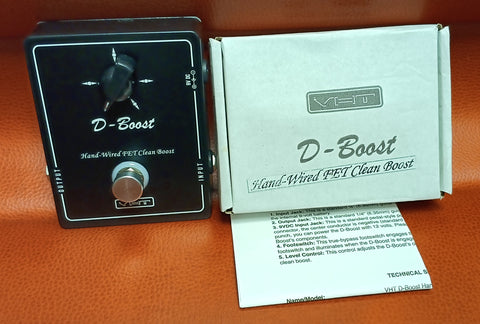 VHT D-Style Boost pedal used