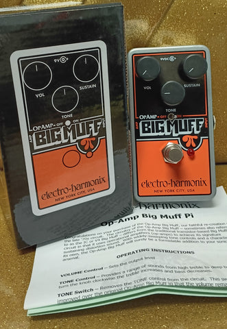 Electro-Harmonix Op-Amp Big Muff Pi used