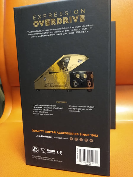 Ernie Ball Expression Overdrive pedal used