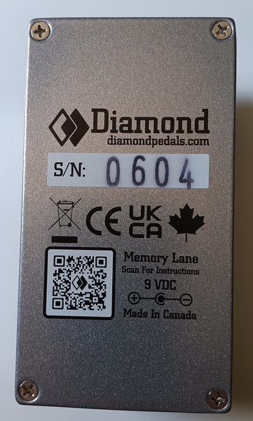 Diamond Pedals Memory Lane used