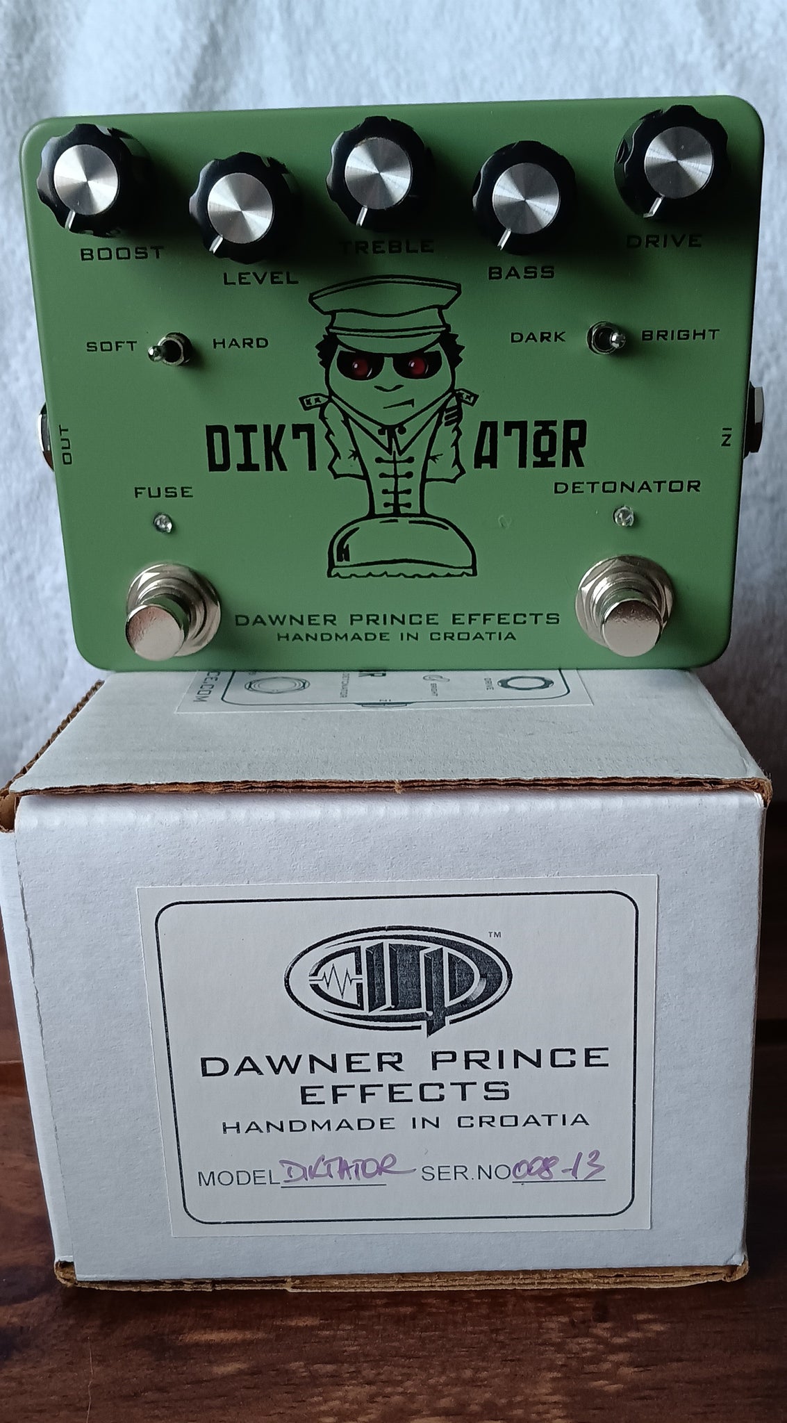 Dawner Prince Diktator Preamp Overdrive used