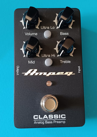 Ampeg Classic Analog Bass Preamp used