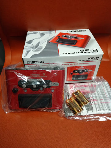 Boss VE-2 Vocal Harmonist open-box