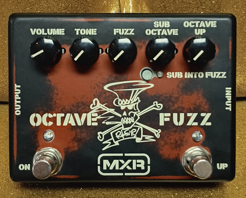 MXR Slash Octave Fuzz used
