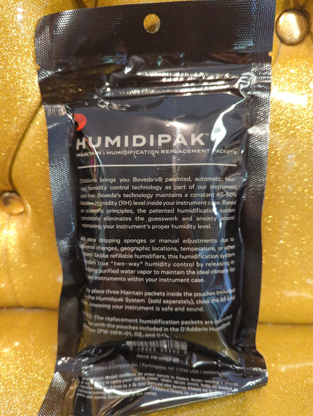 D'Addario humidipak Maintain