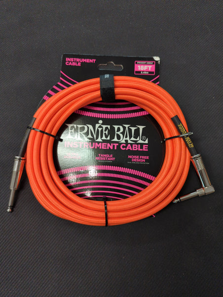 Ernie Ball braided instrument cable