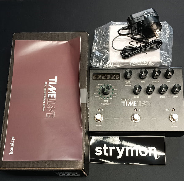Strymon Timeline Limited Midnight Edition used