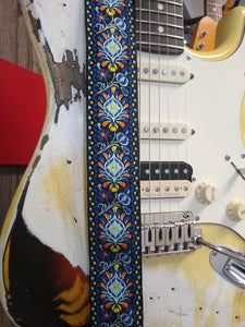 Lock-it Straps - Blue Chill guitar strap