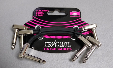 Ernie Ball Patch Cables | 3" 3-pack
