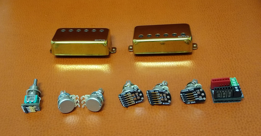 EMG 57/66 Pickup Set used – Moon Music Pro