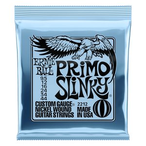Ernie Ball Primo Slinky Nickel Wound Electric Guitar Strings, 9.5–44 Gauge