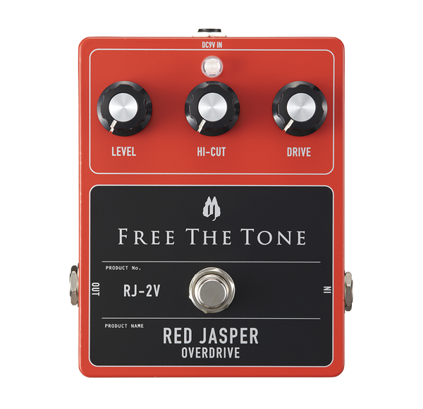 ギター FREE THE TONE RED JASPER OVERDRIVE RJ-2V Free the Tone Red Jasper RJ-2V Overdrive pedal – Moon Music Pro