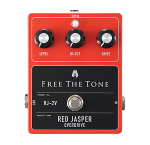 Free the Tone Red Jasper RJ-2V Overdrive pedal