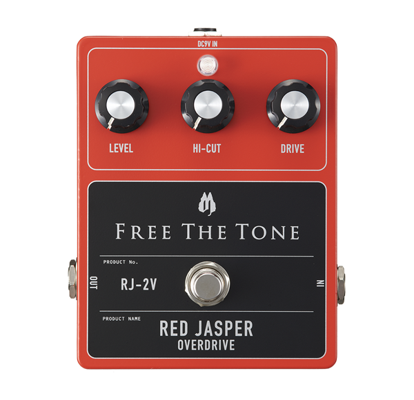 Free the Tone Red Jasper RJ-2V Overdrive pedal