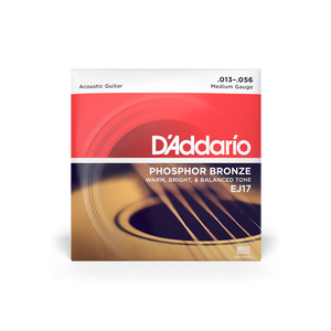 D'Addario 13-56 Medium, Phosphor Bronze Acoustic