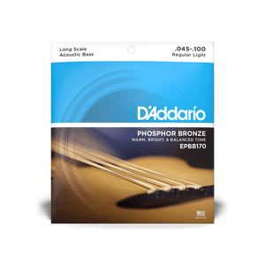 D'addario Long Scale Acoustic Bass